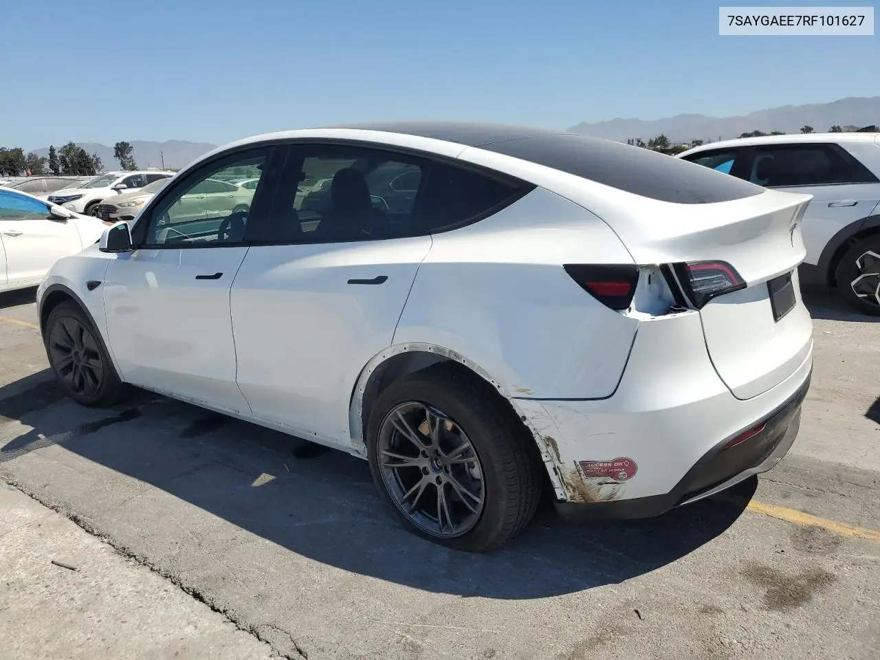 7saygaee7rf101627 7SAYGAEE7RF101627 2024 Tesla Model Y