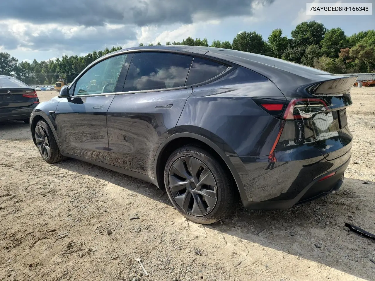 2024 Tesla Model Y VIN: 7SAYGDED8RF166348 Lot: 65170815