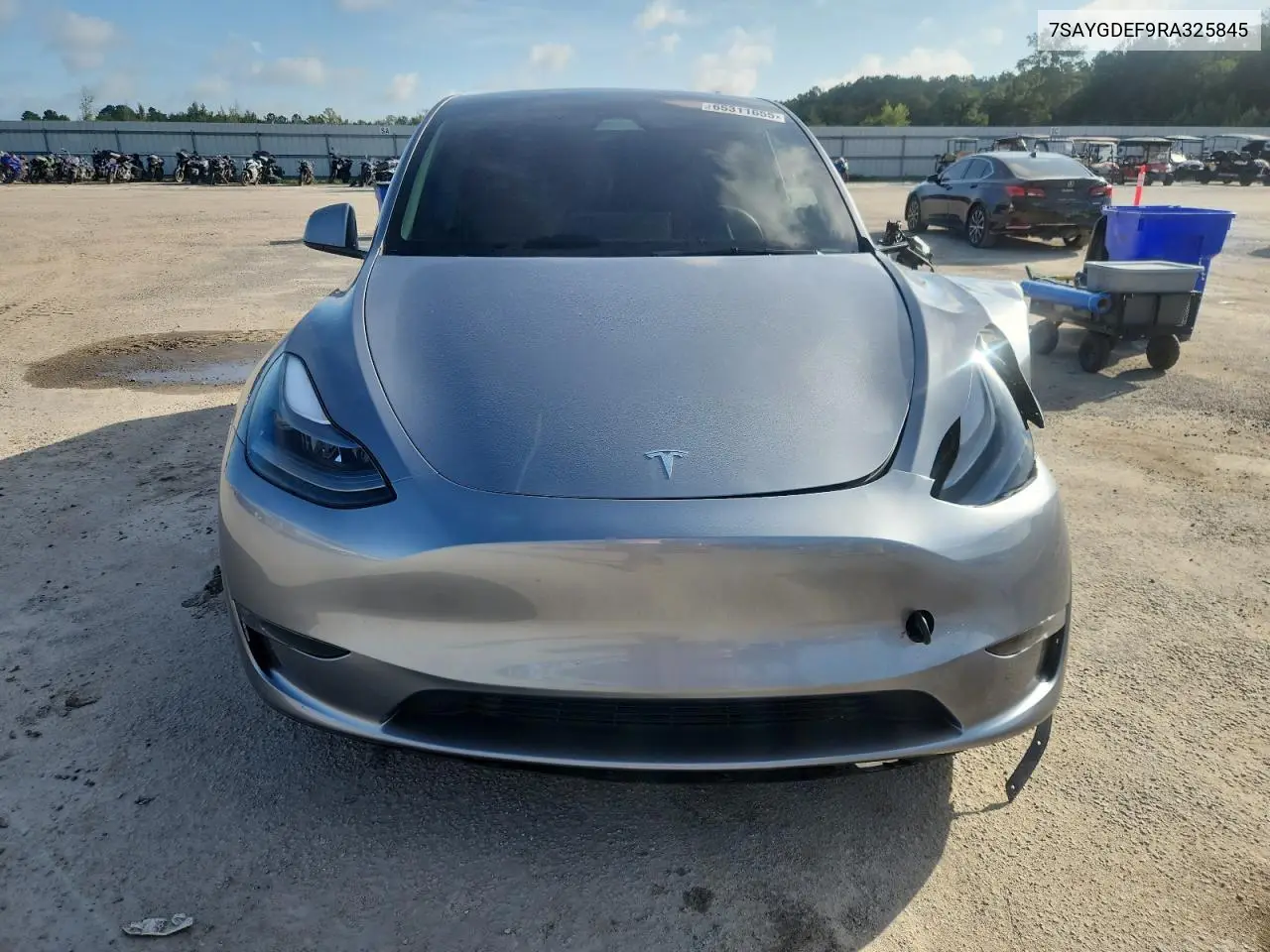 2024 Tesla Model Y VIN: 7SAYGDEF9RA325845 Lot: 65311655
