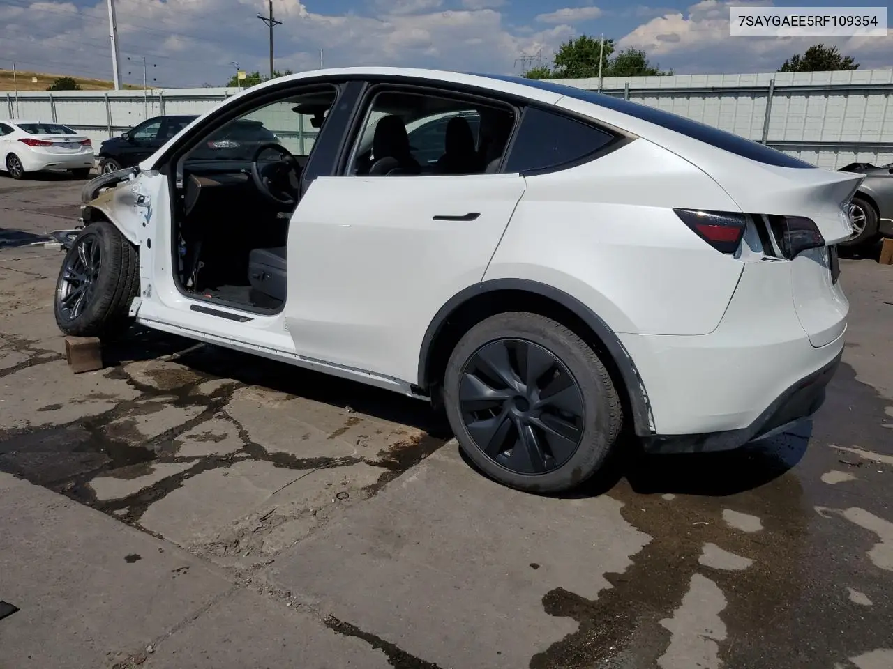 2024 Tesla Model Y VIN: 7SAYGAEE5RF109354 Lot: 65518555