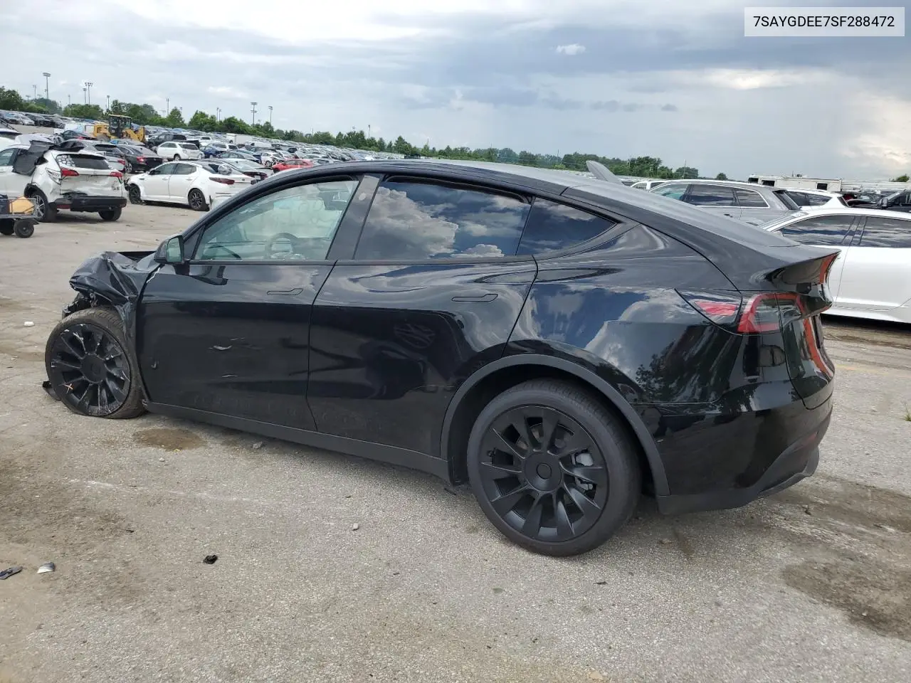 2025 Tesla Model Y VIN: 7SAYGDEE7SF288472 Lot: 61363815