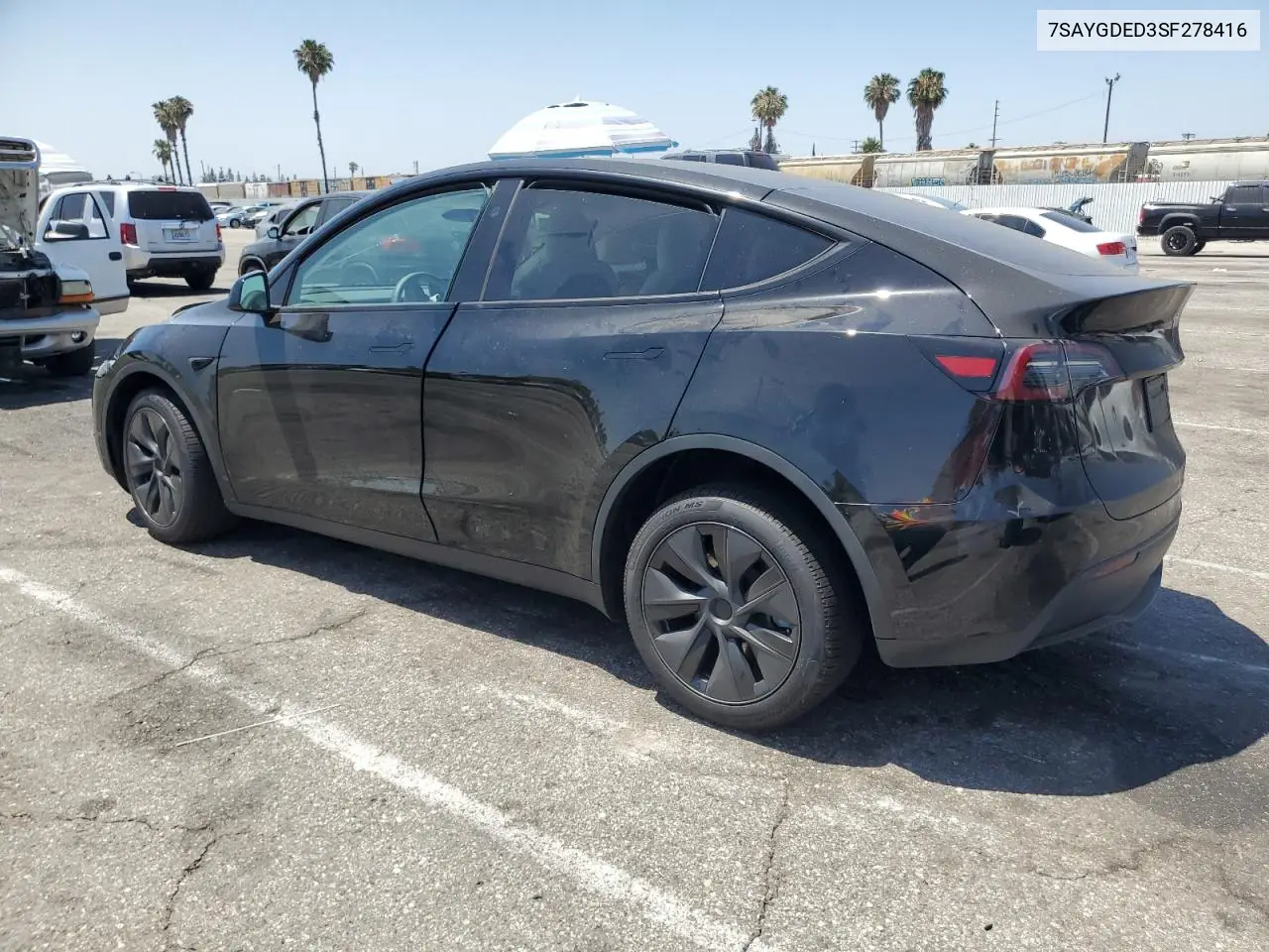 2025 Tesla Model Y VIN: 7SAYGDED3SF278416 Lot: 61863155