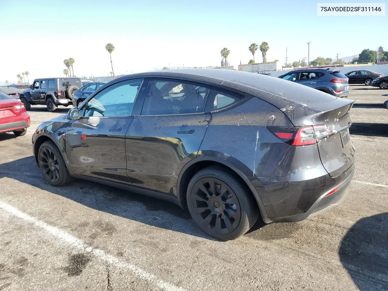 2025 Tesla Model Y VIN: 7SAYGDED2SF311146 Lot: 63065755