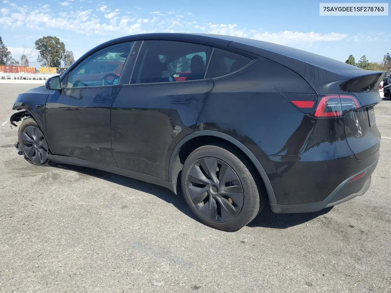2025 Tesla Model Y VIN: 7SAYGDEE1SF278763 Lot: 63344295