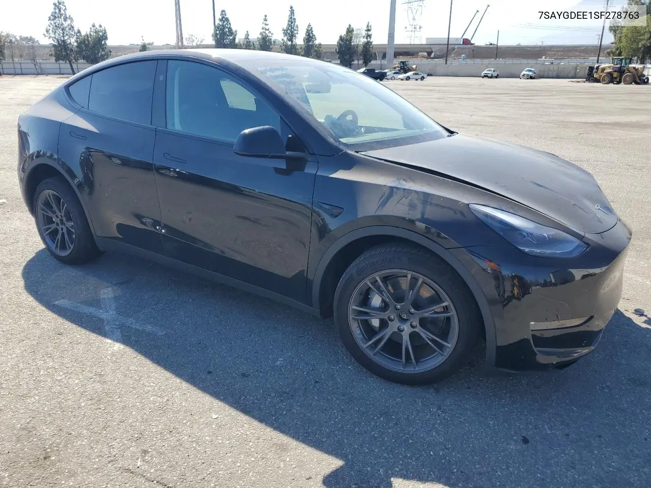 2025 Tesla Model Y VIN: 7SAYGDEE1SF278763 Lot: 63344295