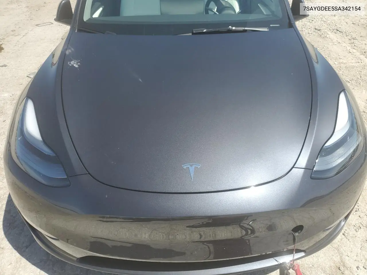 2025 Tesla Model Y VIN: 7SAYGDEE5SA342154 Lot: 63448525