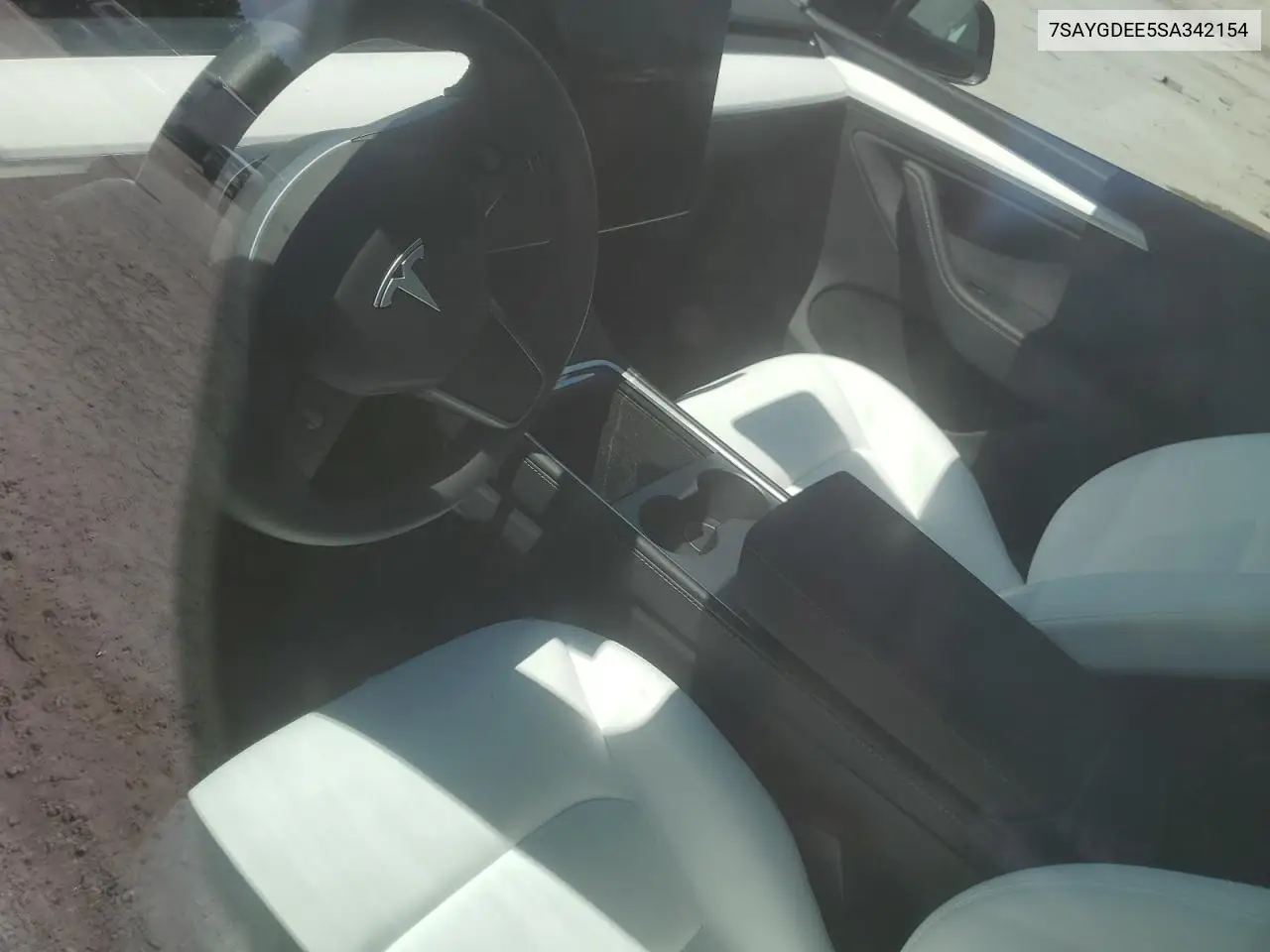 2025 Tesla Model Y VIN: 7SAYGDEE5SA342154 Lot: 63448525