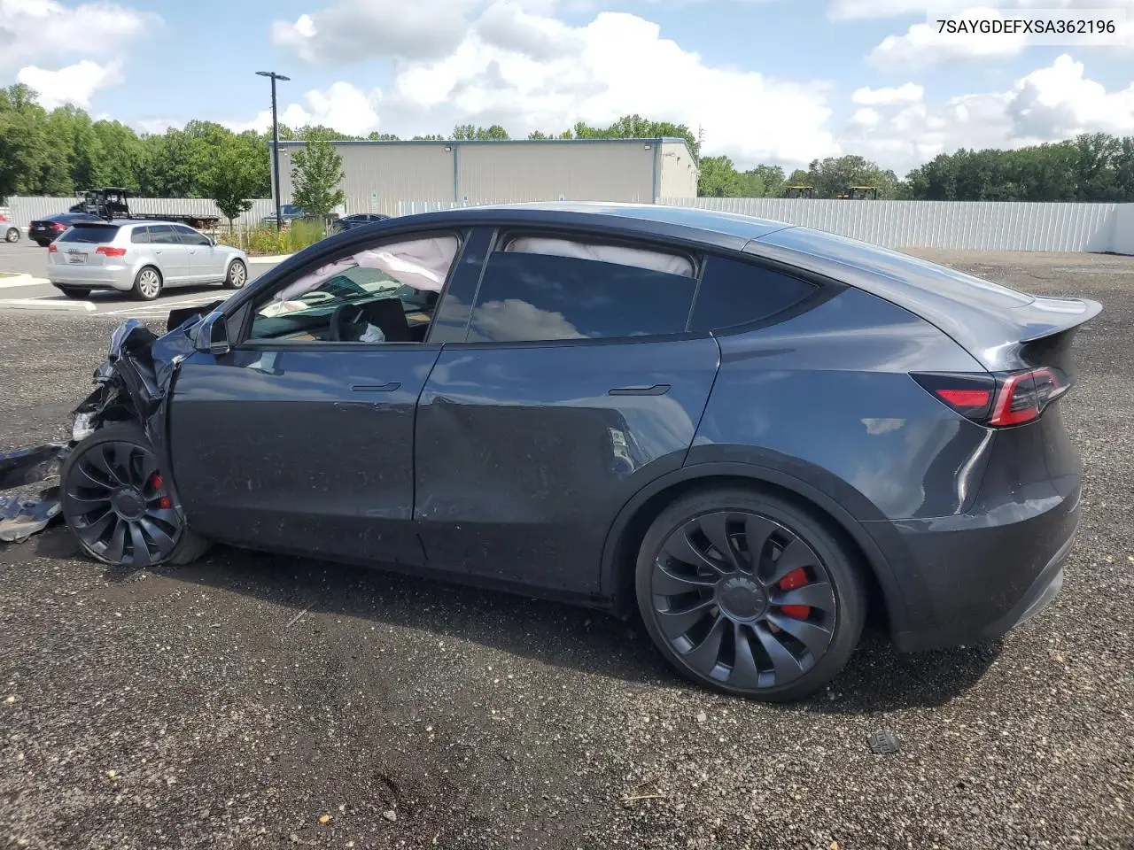 2025 Tesla Model Y VIN: 7SAYGDEFXSA362196 Lot: 63600795