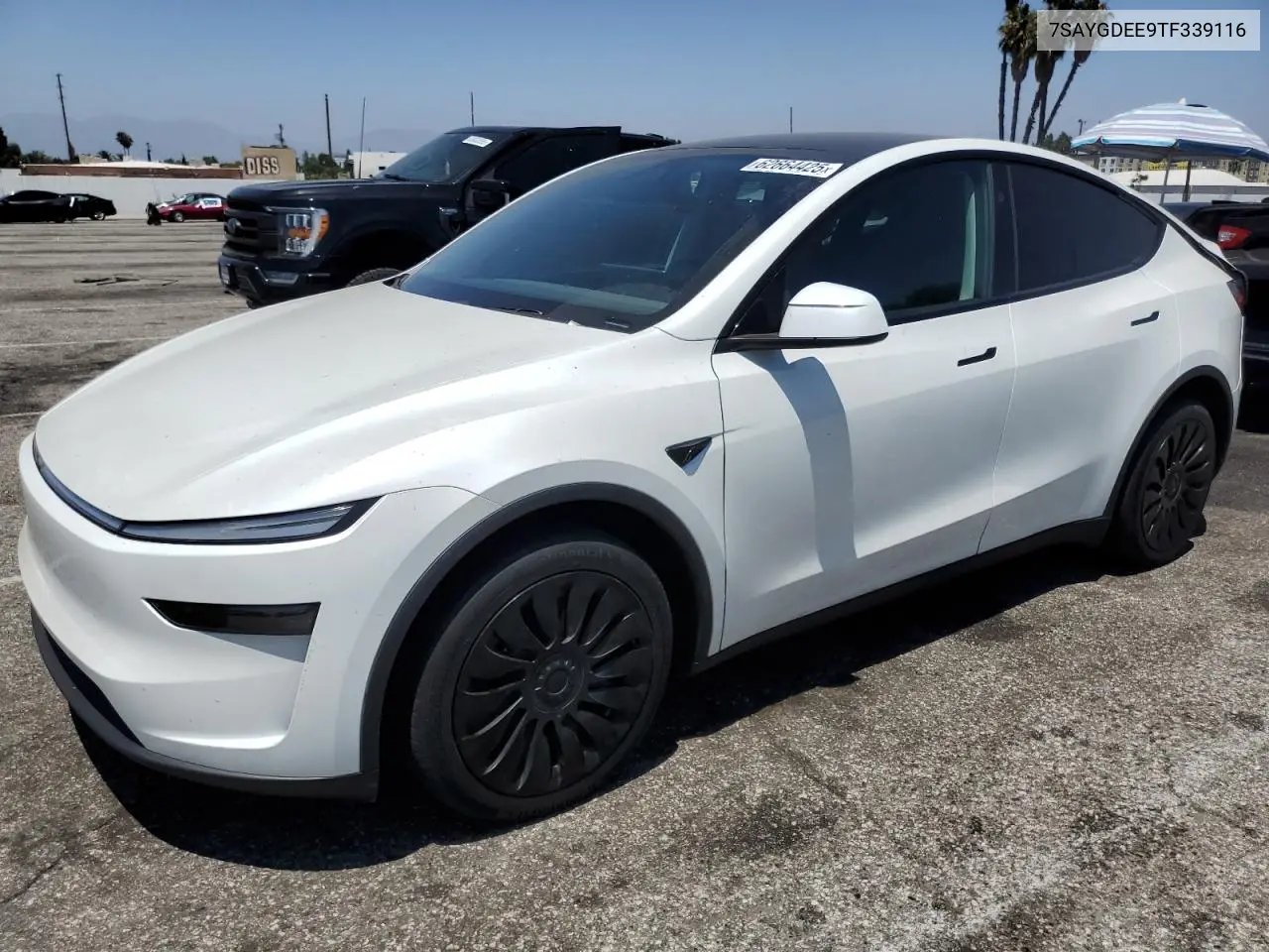 2026 Tesla Model Y VIN: 7SAYGDEE9TF339116 Lot: 62664425