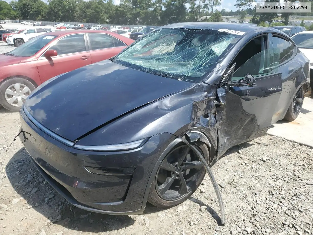 2026 Tesla Model Y VIN: 7SAYGDEE5TF362294 Lot: 64779765