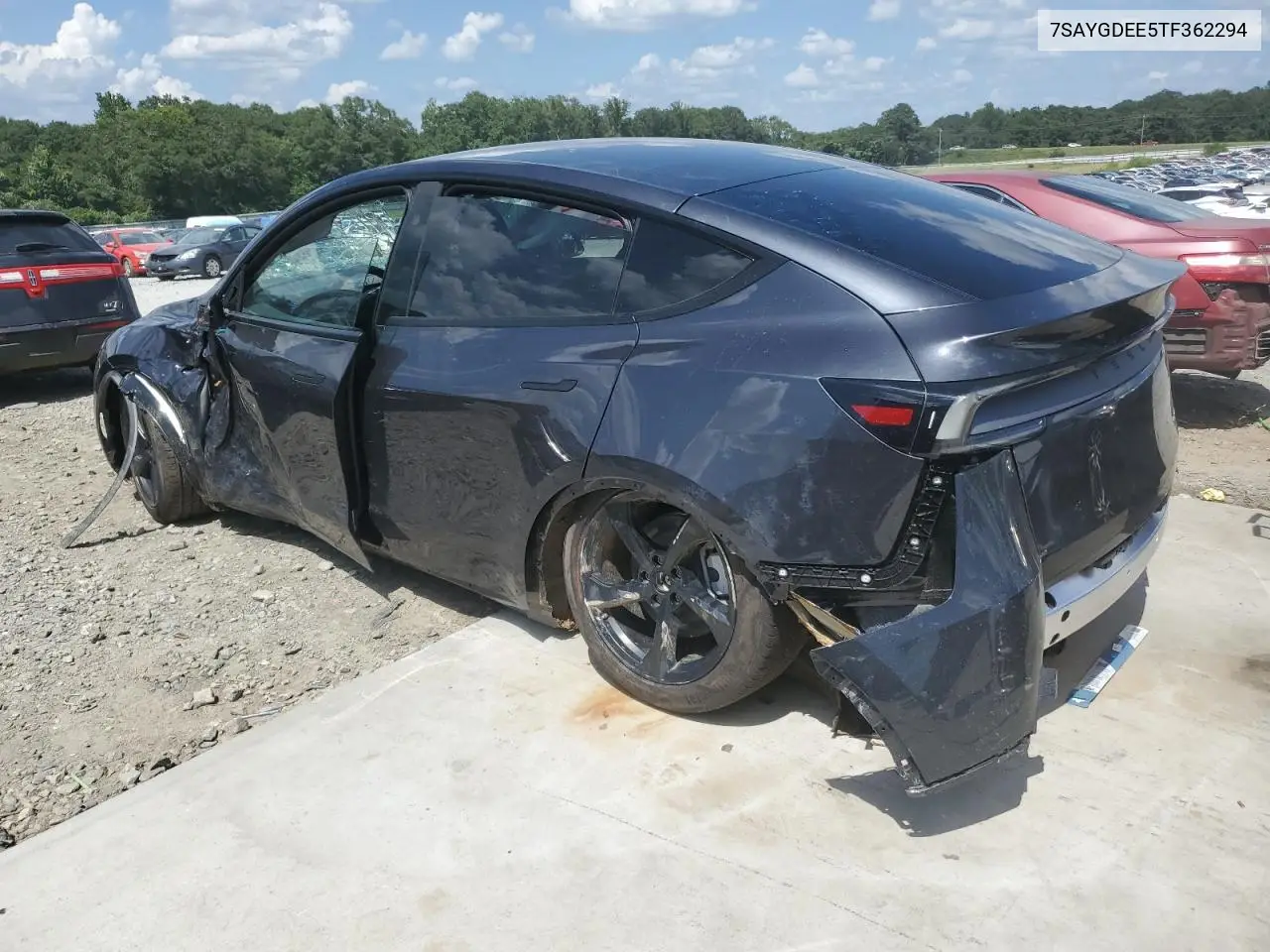 2026 Tesla Model Y VIN: 7SAYGDEE5TF362294 Lot: 64779765