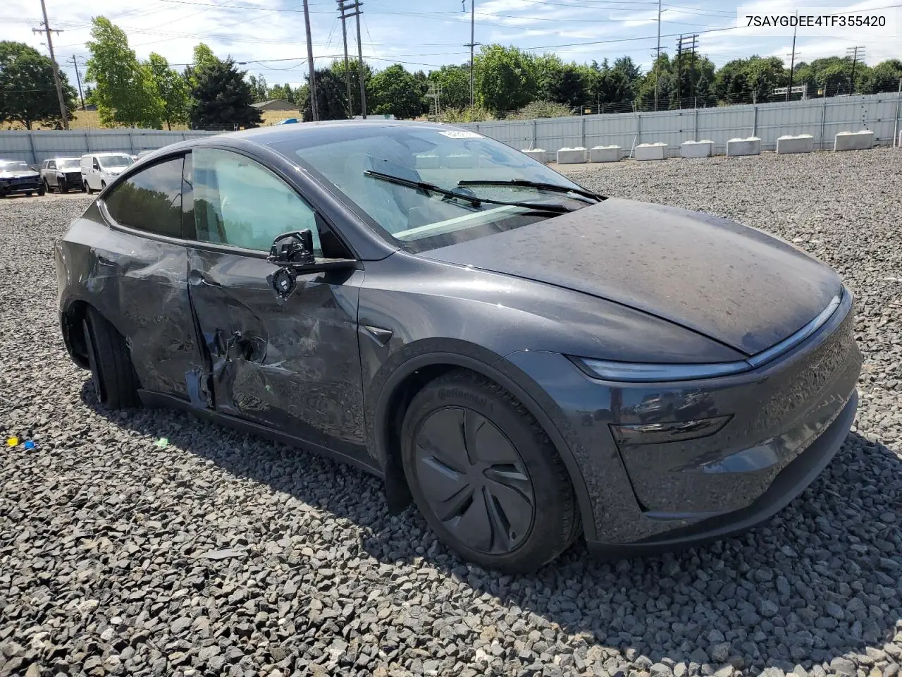 2026 Tesla Model Y VIN: 7SAYGDEE4TF355420 Lot: 64839075