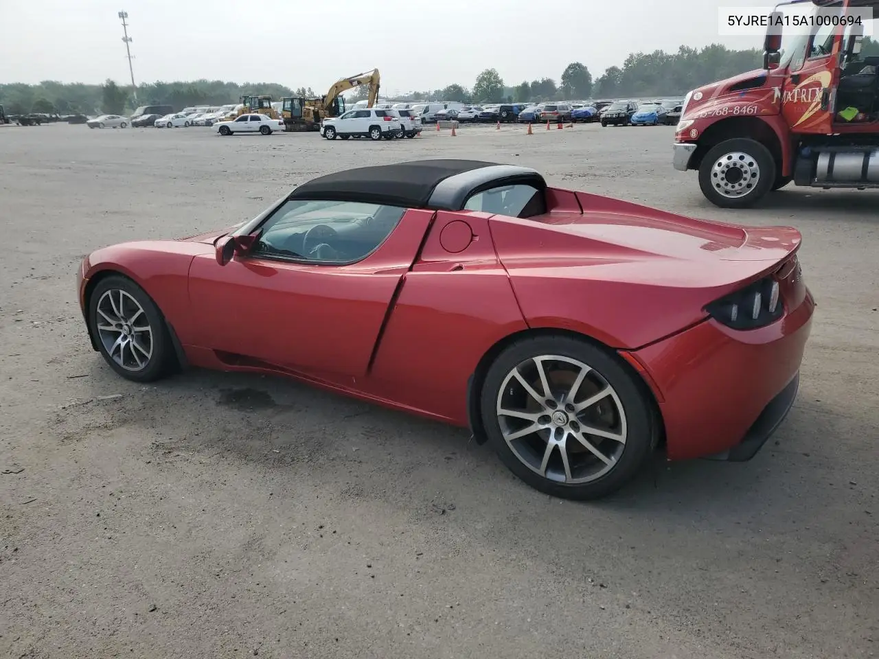 2010 Tesla Roadster VIN: 5YJRE1A15A1000694 Lot: 61026495