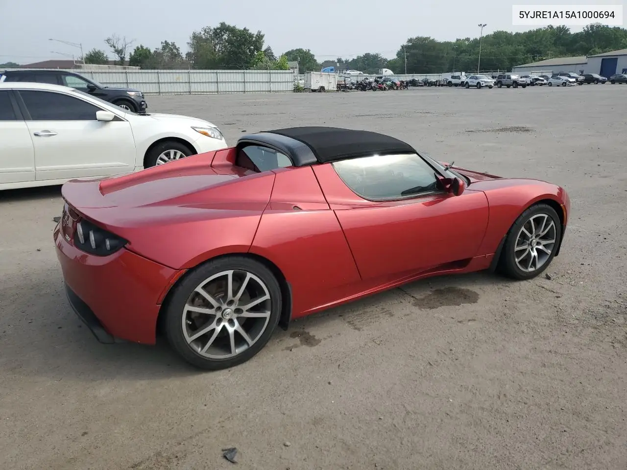 2010 Tesla Roadster VIN: 5YJRE1A15A1000694 Lot: 61026495