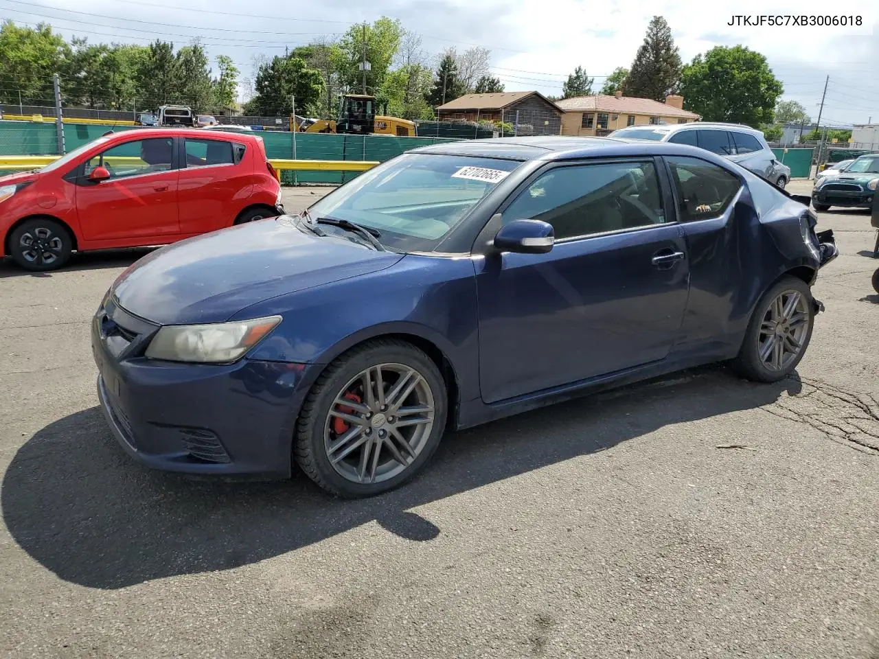 2011 Toyota Scion Tc VIN: JTKJF5C7XB3006018 Lot: 62702665