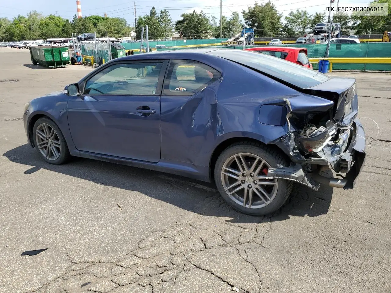 2011 Toyota Scion Tc VIN: JTKJF5C7XB3006018 Lot: 62702665