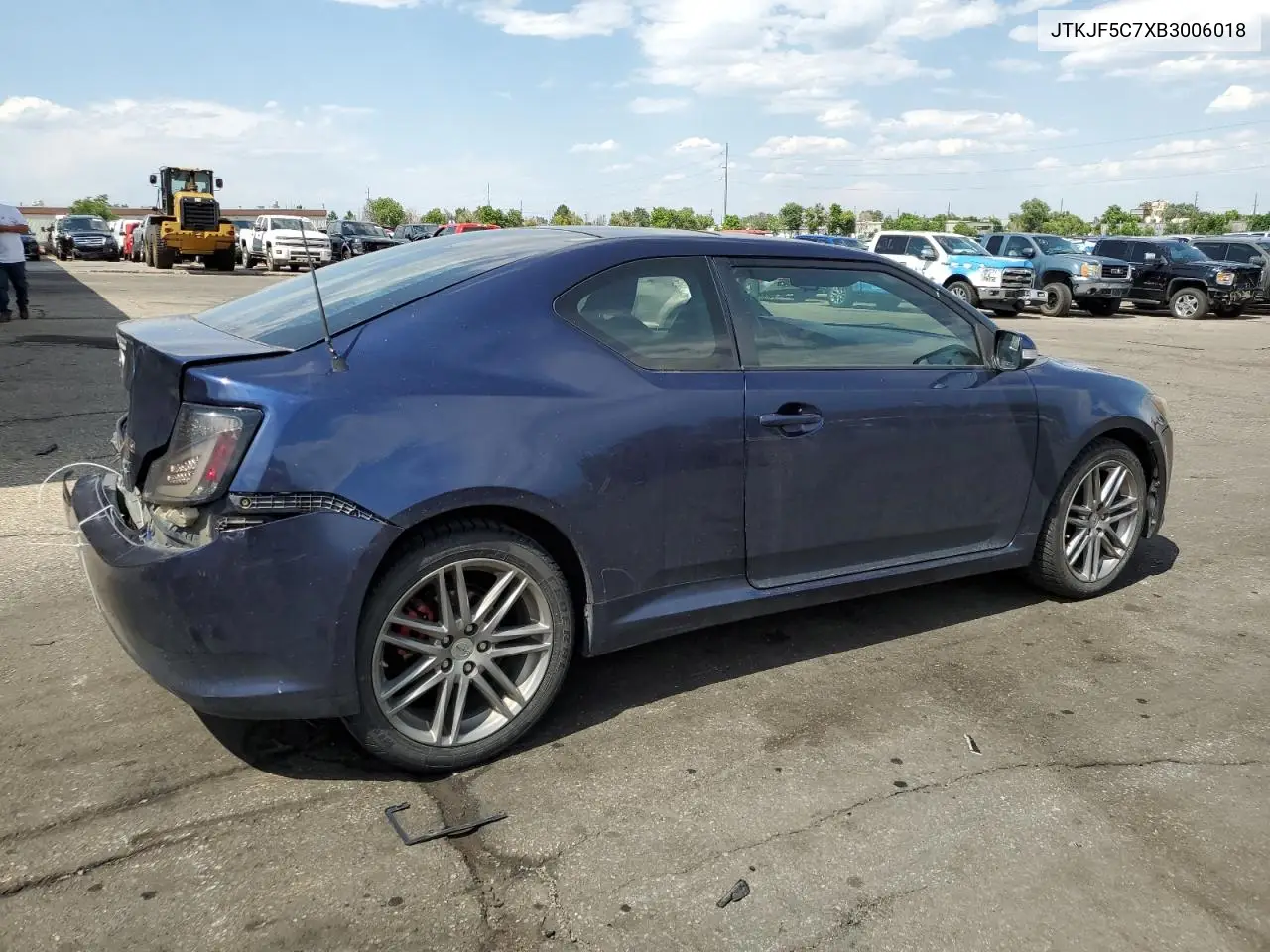 2011 Toyota Scion Tc VIN: JTKJF5C7XB3006018 Lot: 62702665