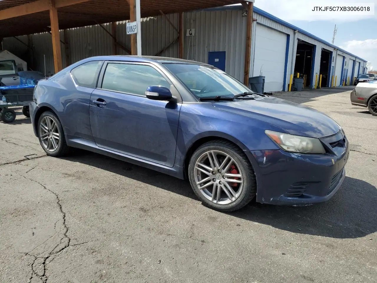 2011 Toyota Scion Tc VIN: JTKJF5C7XB3006018 Lot: 62702665
