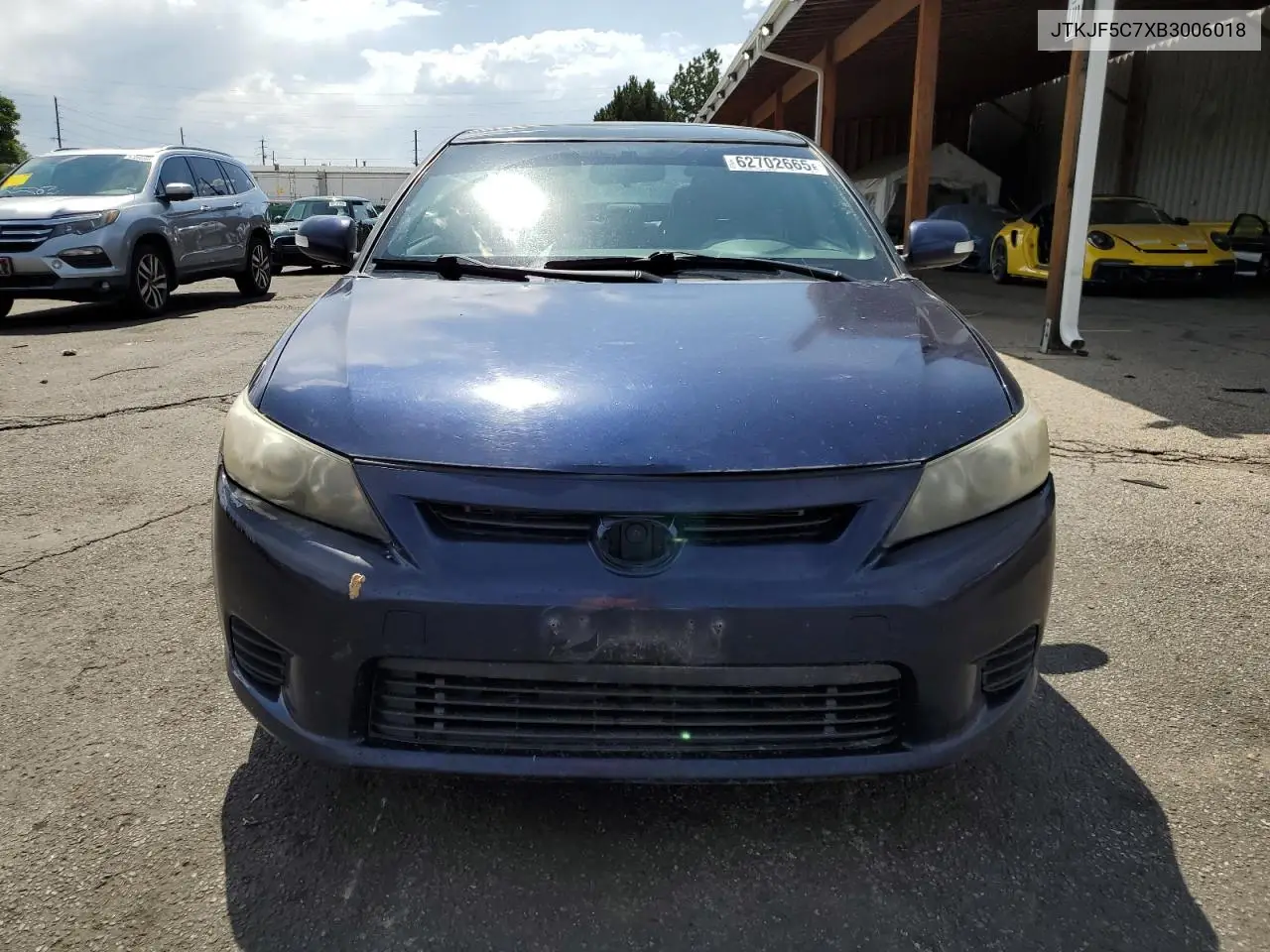 2011 Toyota Scion Tc VIN: JTKJF5C7XB3006018 Lot: 62702665