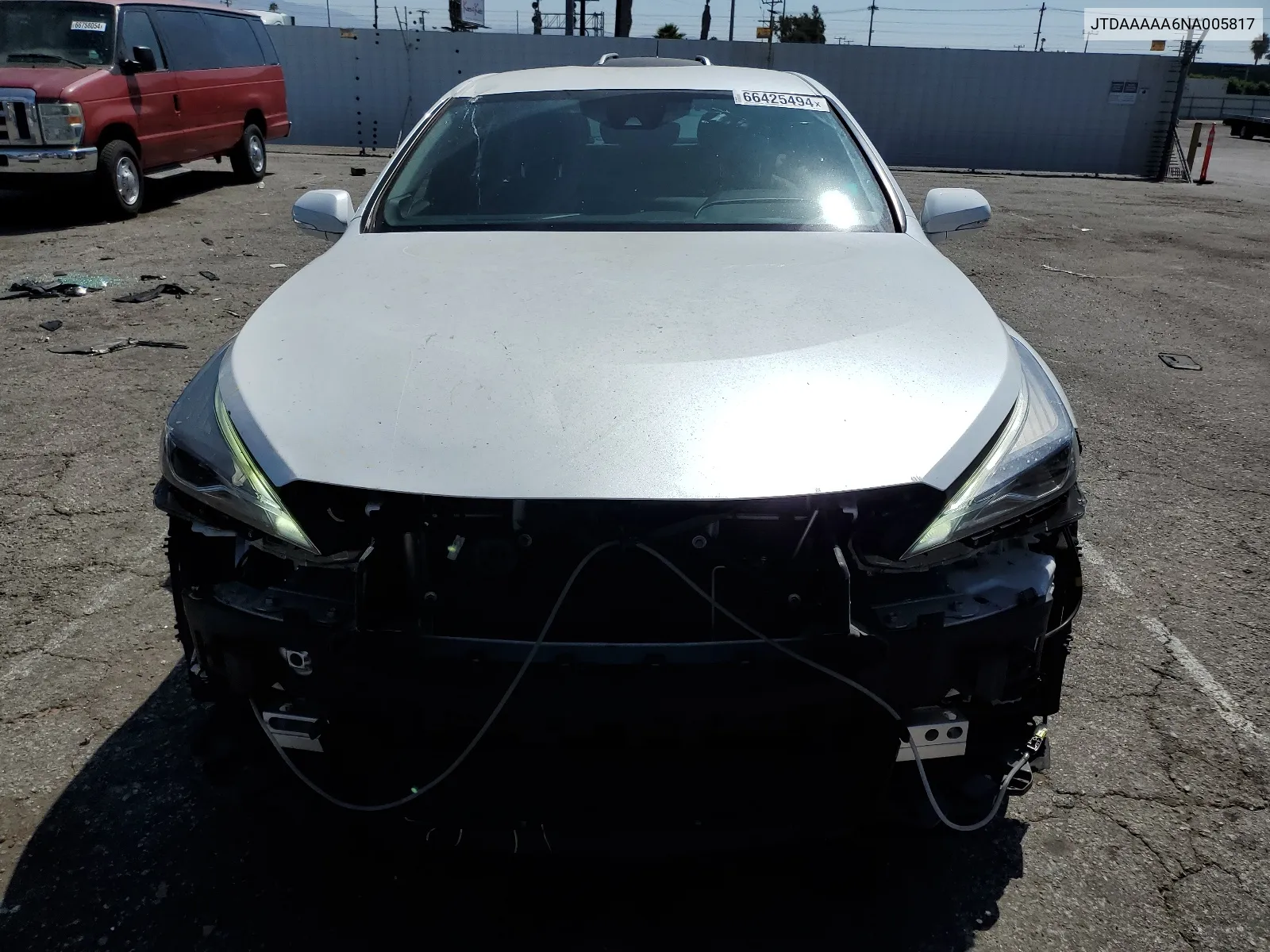 2022 Toyota Mirai Le VIN: JTDAAAAA6NA005817 Lot: 66425494