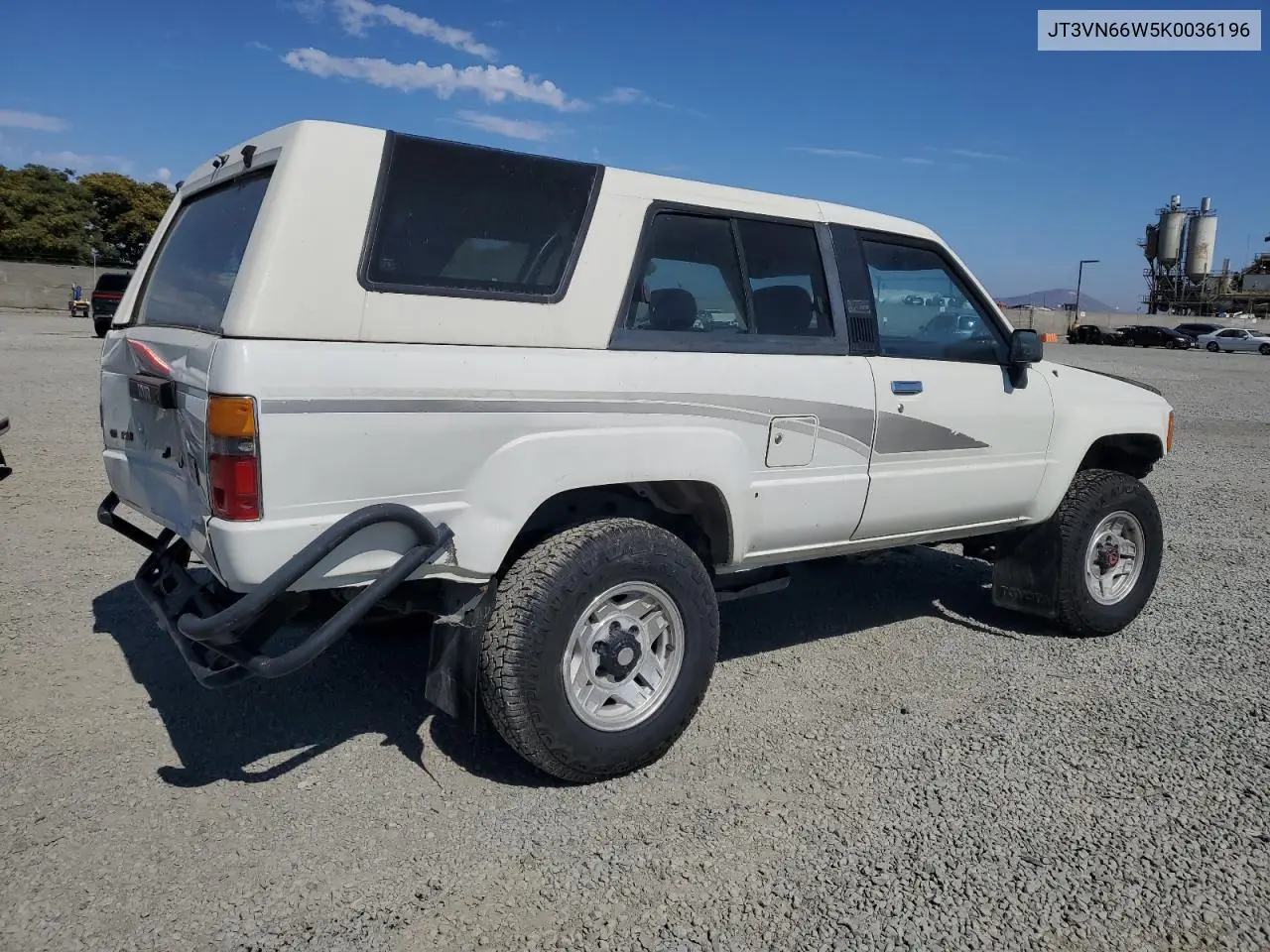 1989 Toyota 4Runner Vn66 Sr5 VIN: JT3VN66W5K0036196 Lot: 62679625