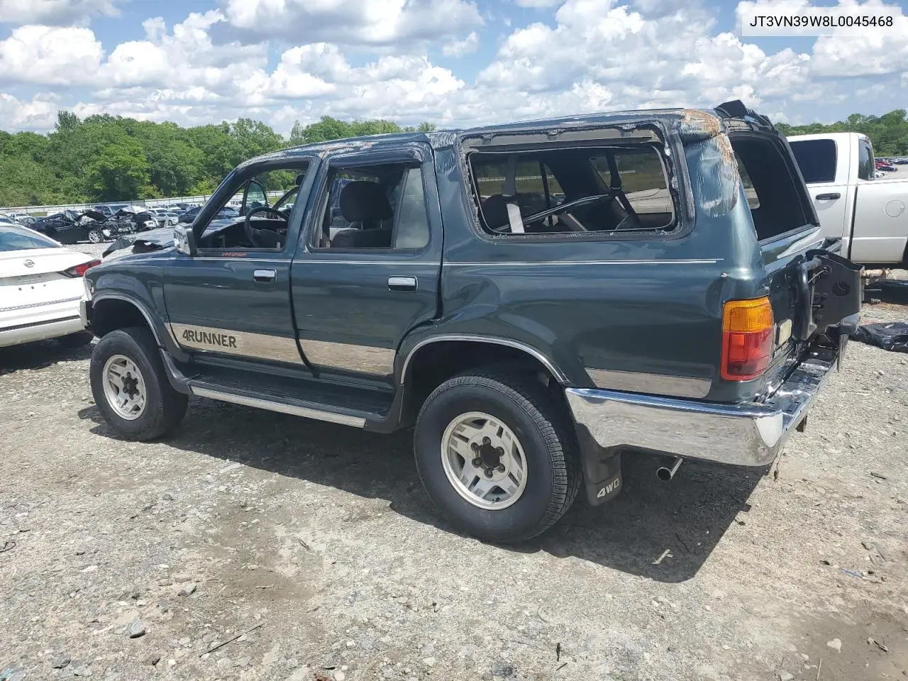 1990 Toyota 4Runner Vn39 Sr5 VIN: JT3VN39W8L0045468 Lot: 52155735
