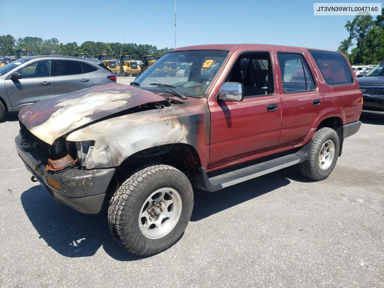 1990 Toyota 4Runner Vn39 Sr5 VIN: JT3VN39W1L0047160 Lot: 60107385