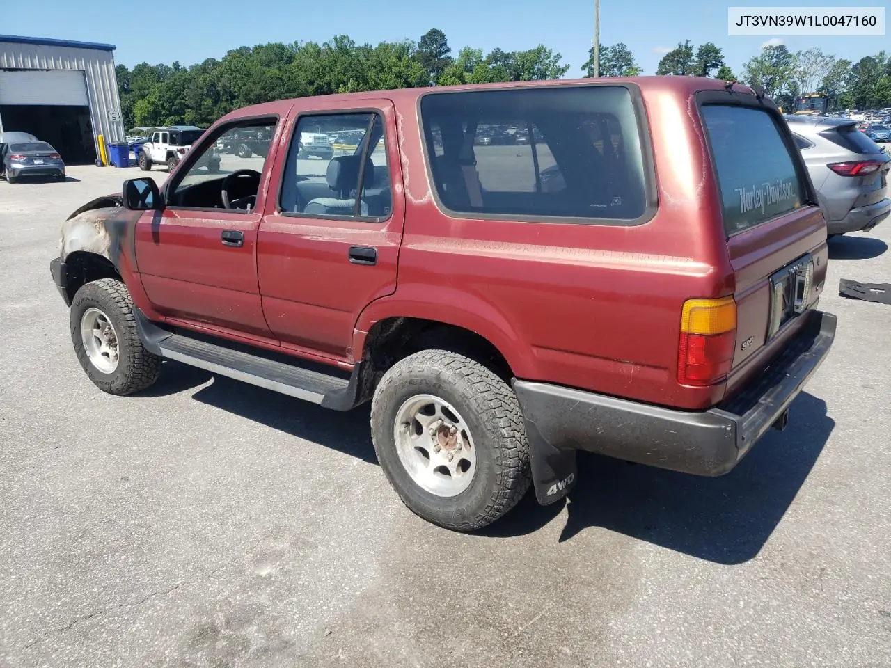 1990 Toyota 4Runner Vn39 Sr5 VIN: JT3VN39W1L0047160 Lot: 60107385