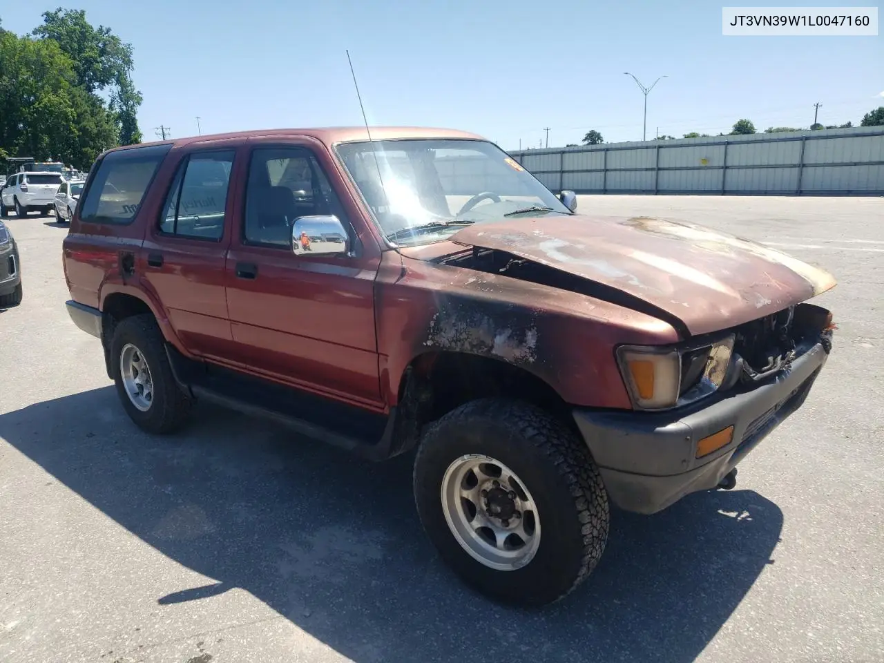 1990 Toyota 4Runner Vn39 Sr5 VIN: JT3VN39W1L0047160 Lot: 60107385