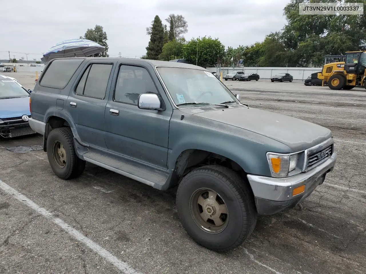 1990 Toyota 4Runner Vn29 Sr5 VIN: JT3VN29V1L0003337 Lot: 65484365