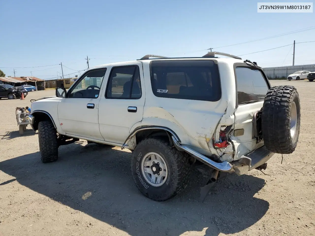 1991 Toyota 4Runner Vn39 Sr5 VIN: JT3VN39W1M8013187 Lot: 54936975