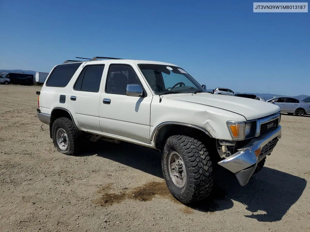 1991 Toyota 4Runner Vn39 Sr5 VIN: JT3VN39W1M8013187 Lot: 54936975