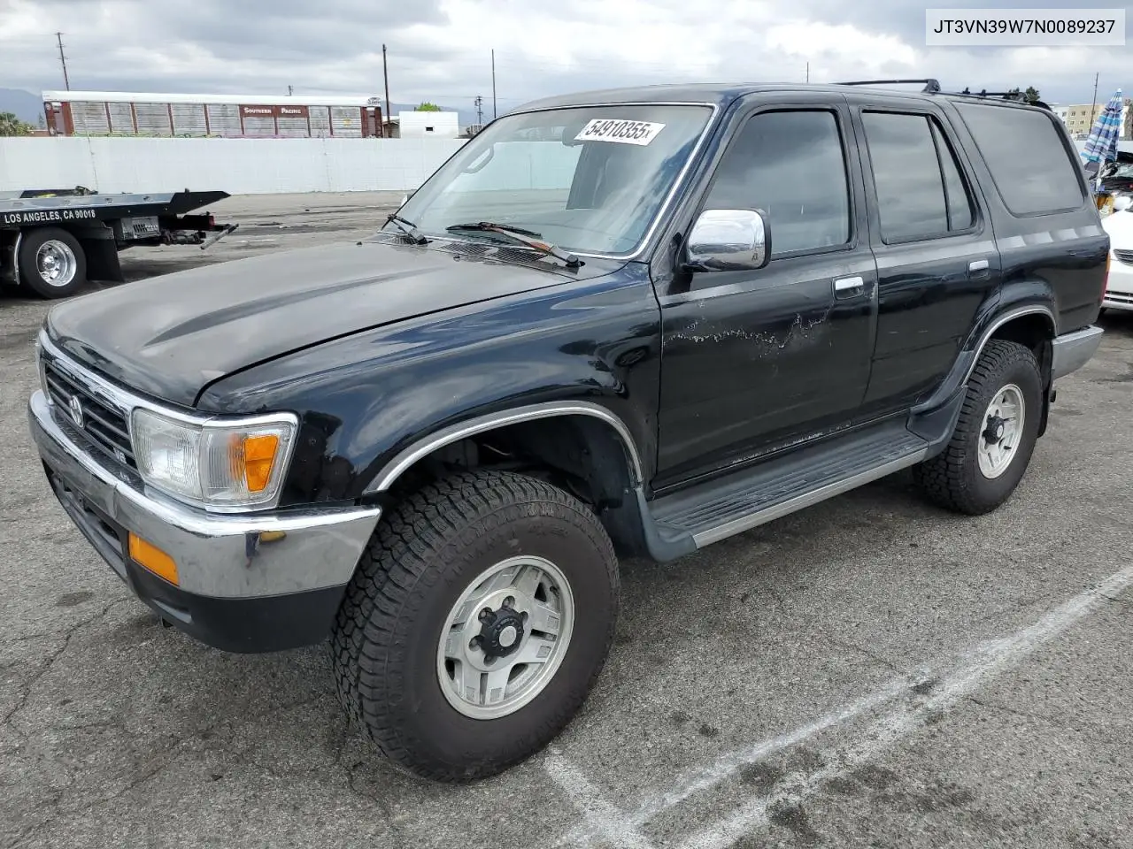 1992 Toyota 4Runner Vn39 Sr5 VIN: JT3VN39W7N0089237 Lot: 54910355