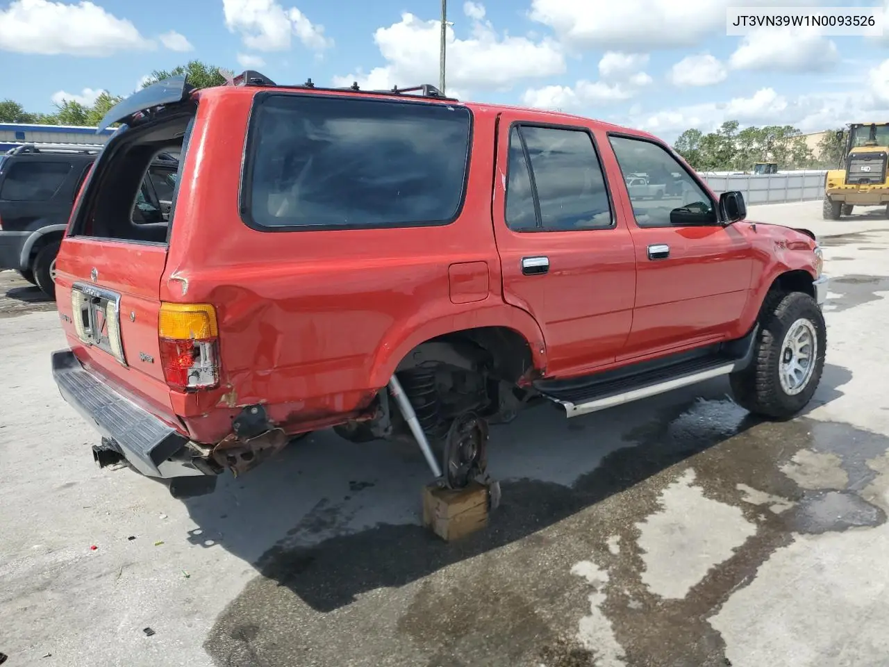 1992 Toyota 4Runner Vn39 Sr5 VIN: JT3VN39W1N0093526 Lot: 59936545