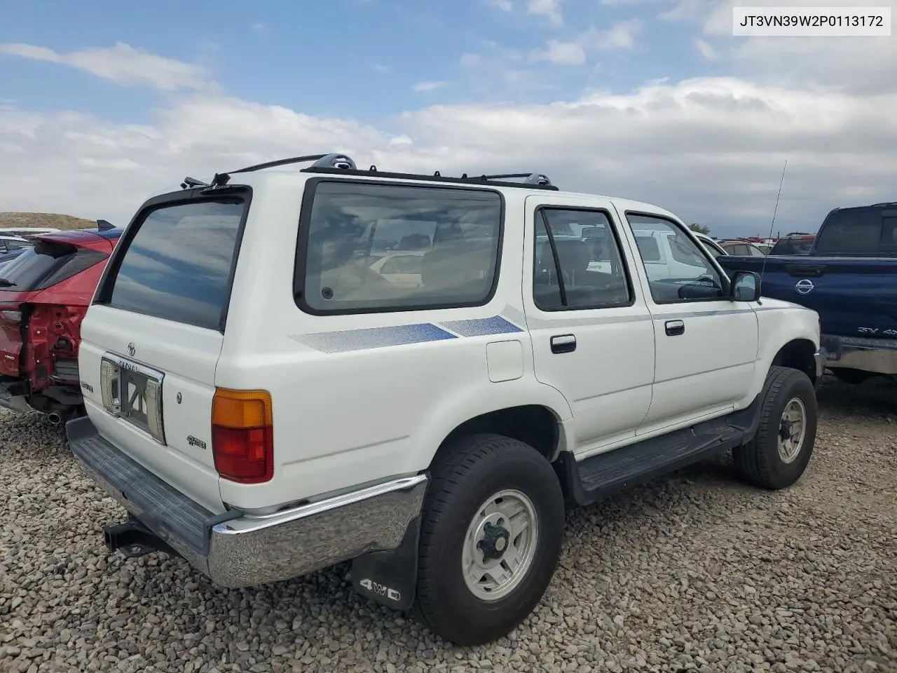 1993 Toyota 4Runner Vn39 Sr5 VIN: JT3VN39W2P0113172 Lot: 55815005