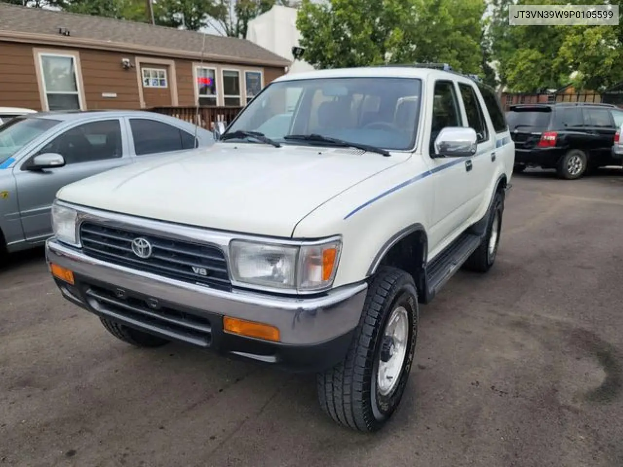 1993 Toyota 4Runner Vn39 Sr5 VIN: JT3VN39W9P0105599 Lot: 60753152