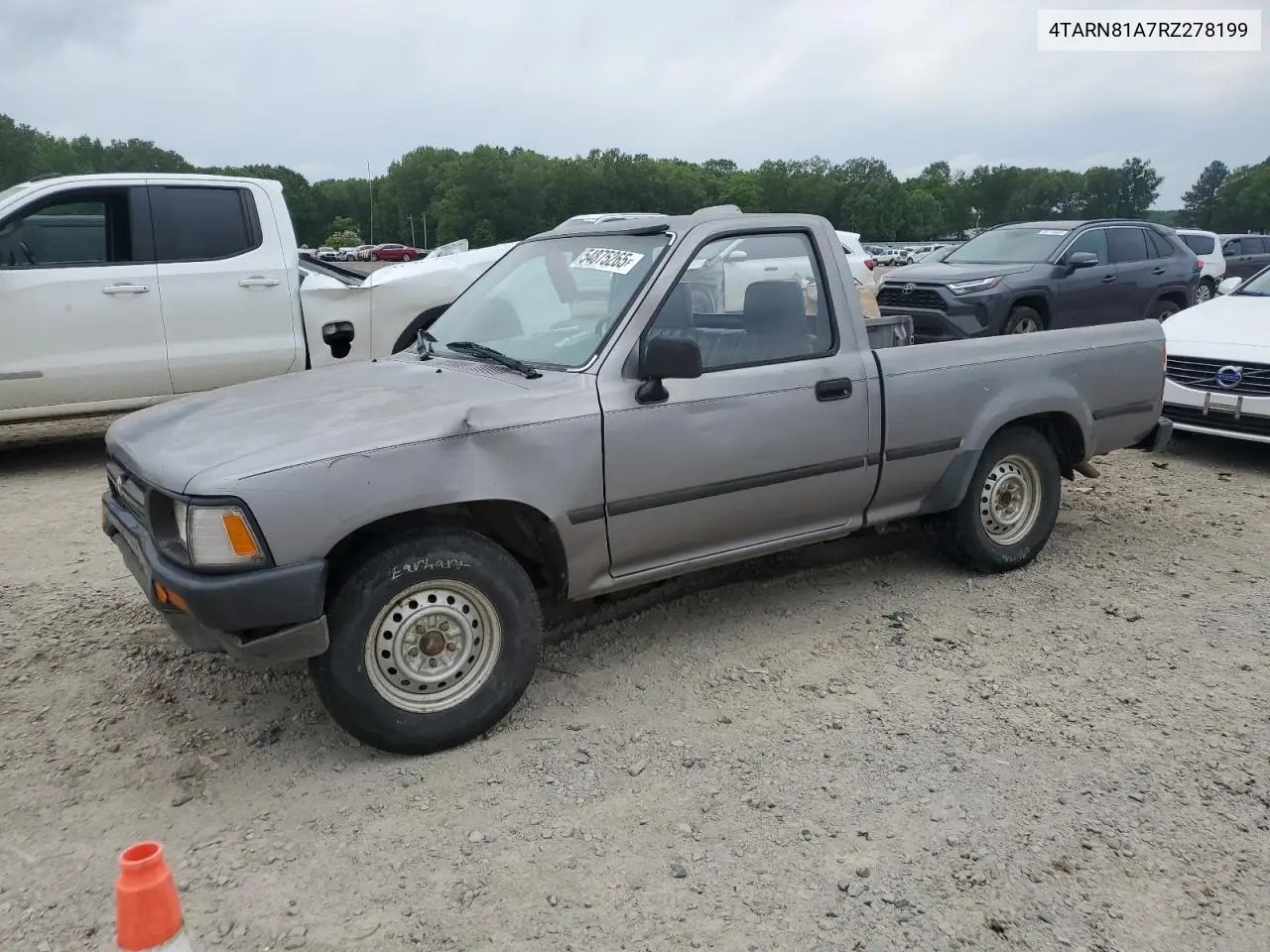 1994 Toyota Pickup 1/2 Ton Short Wheelbase Stb VIN: 4TARN81A7RZ278199 Lot: 54875265