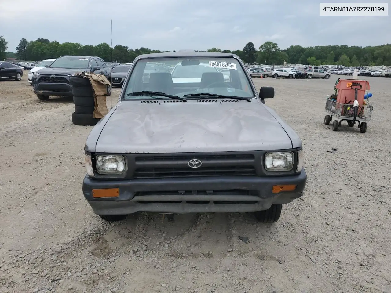 1994 Toyota Pickup 1/2 Ton Short Wheelbase Stb VIN: 4TARN81A7RZ278199 Lot: 54875265