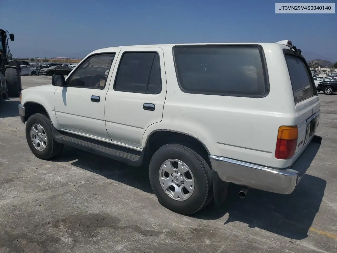 1995 Toyota 4Runner Vn29 Sr5 VIN: JT3VN29V4S0040140 Lot: 65541355