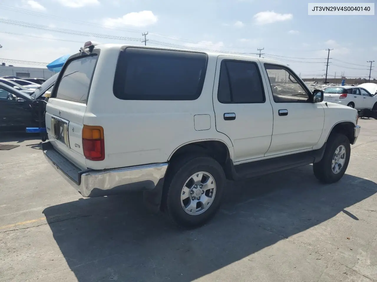 1995 Toyota 4Runner Vn29 Sr5 VIN: JT3VN29V4S0040140 Lot: 65541355