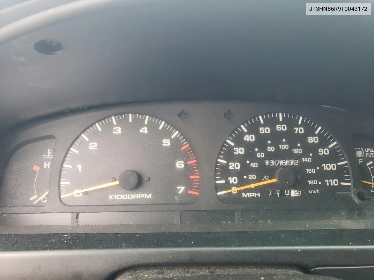 1996 Toyota 4Runner Sr5 VIN: JT3HN86R9T0043172 Lot: 55809985