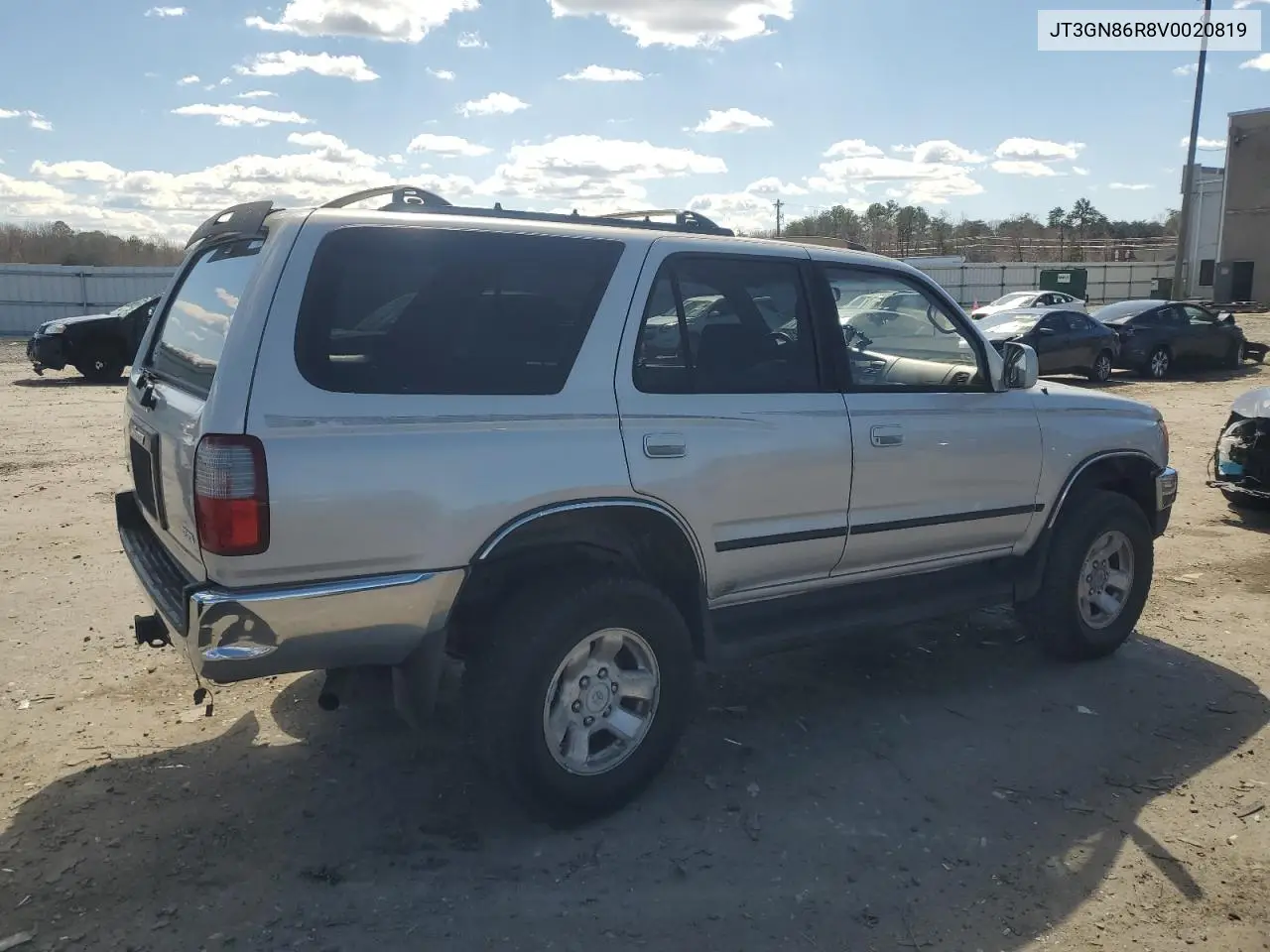 1997 Toyota 4Runner Sr5 VIN: JT3GN86R8V0020819 Lot: 46144275
