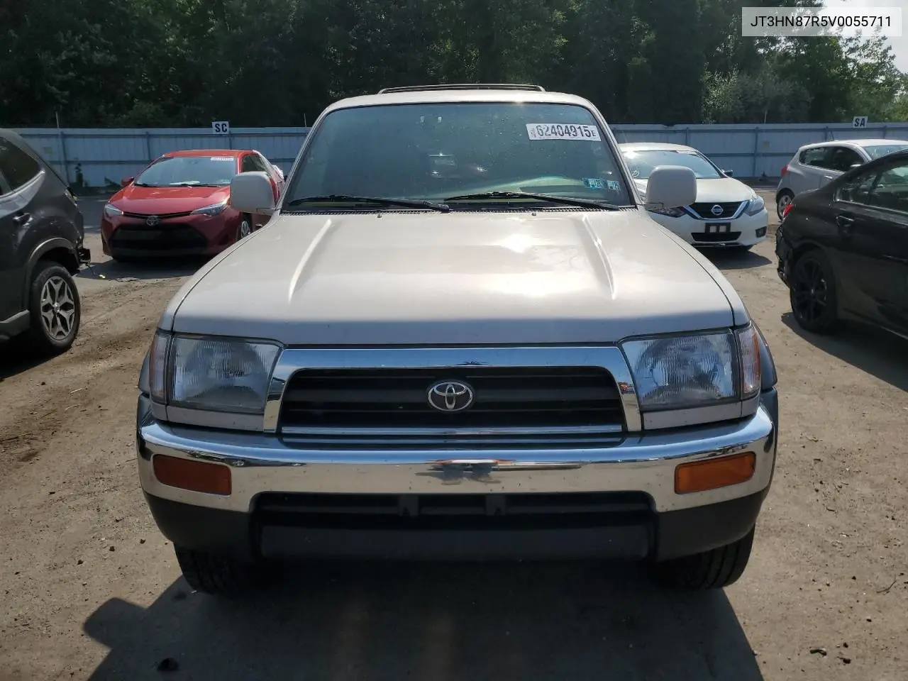 1997 Toyota 4Runner Limited VIN: JT3HN87R5V0055711 Lot: 62404915