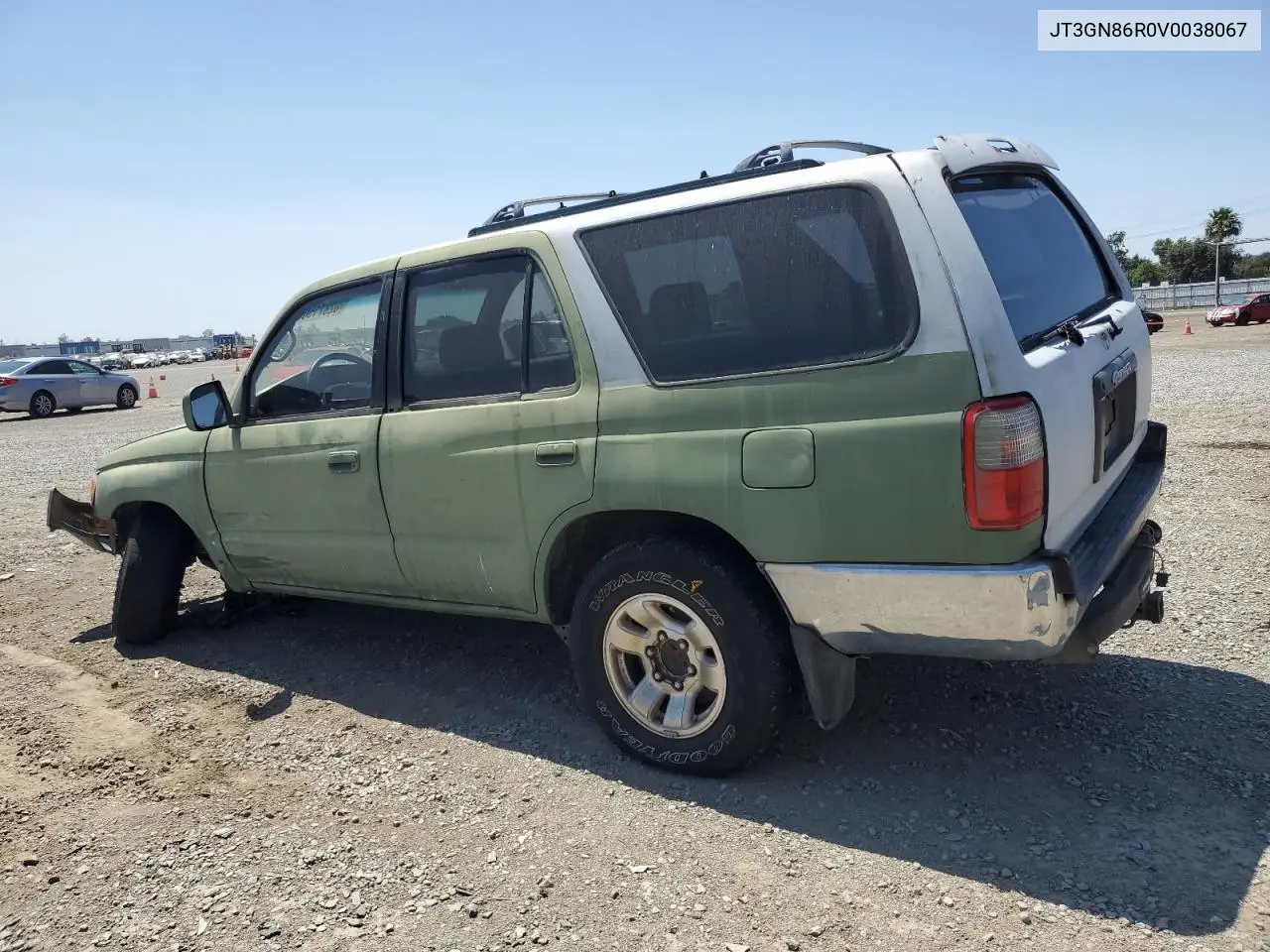 1997 Toyota 4Runner Sr5 VIN: JT3GN86R0V0038067 Lot: 62871505