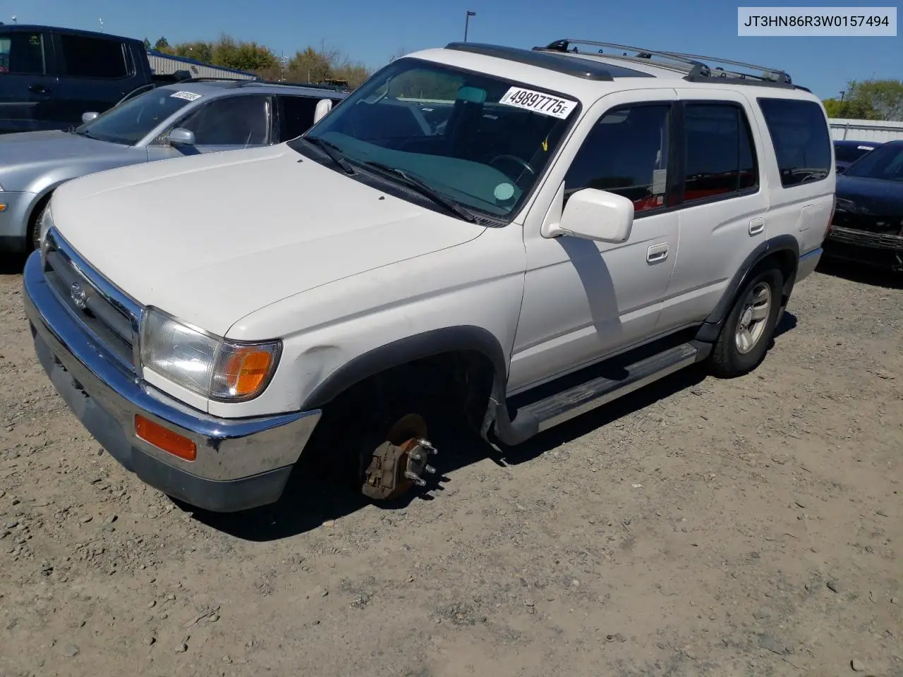 1998 Toyota 4Runner Sr5 VIN: JT3HN86R3W0157494 Lot: 49897775