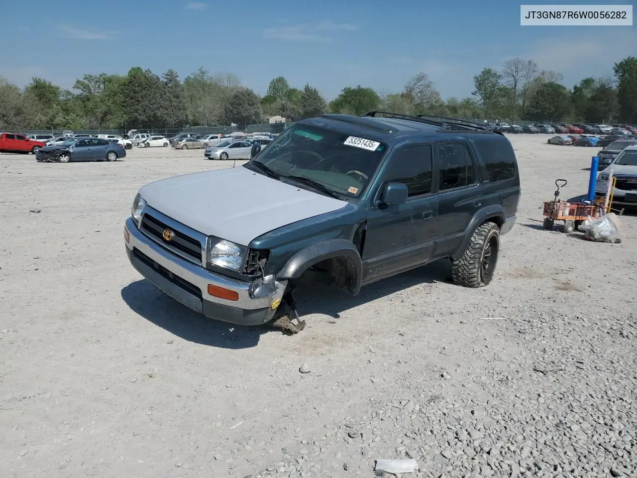 1998 Toyota 4Runner Limited VIN: JT3GN87R6W0056282 Lot: 53251435