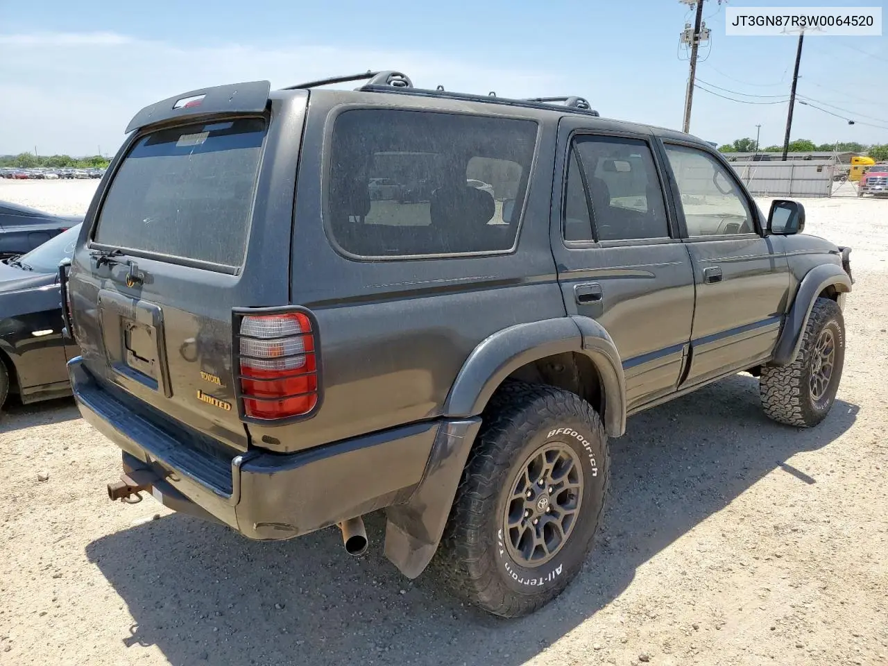 1998 Toyota 4Runner Limited VIN: JT3GN87R3W0064520 Lot: 56430845
