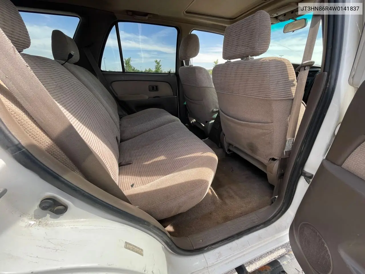 1998 Toyota 4Runner Sr5 VIN: JT3HN86R4W0141837 Lot: 57347975