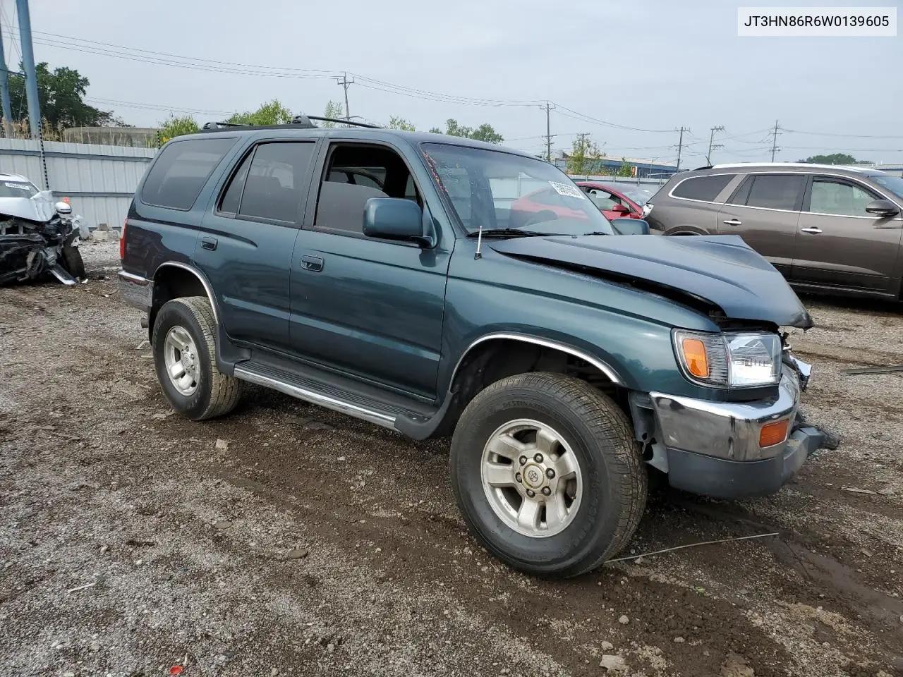 1998 Toyota 4Runner Sr5 VIN: JT3HN86R6W0139605 Lot: 59876505