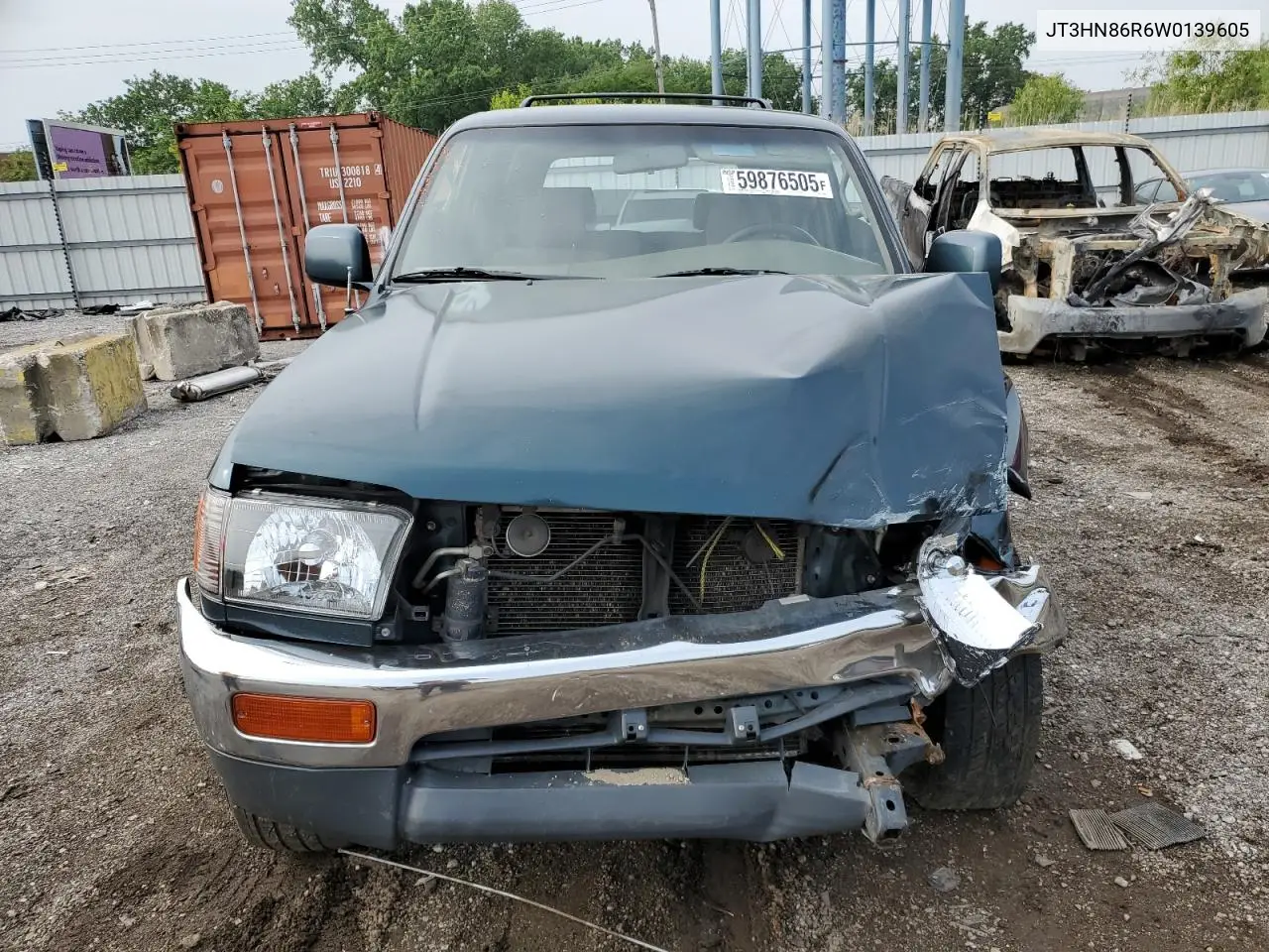 1998 Toyota 4Runner Sr5 VIN: JT3HN86R6W0139605 Lot: 59876505